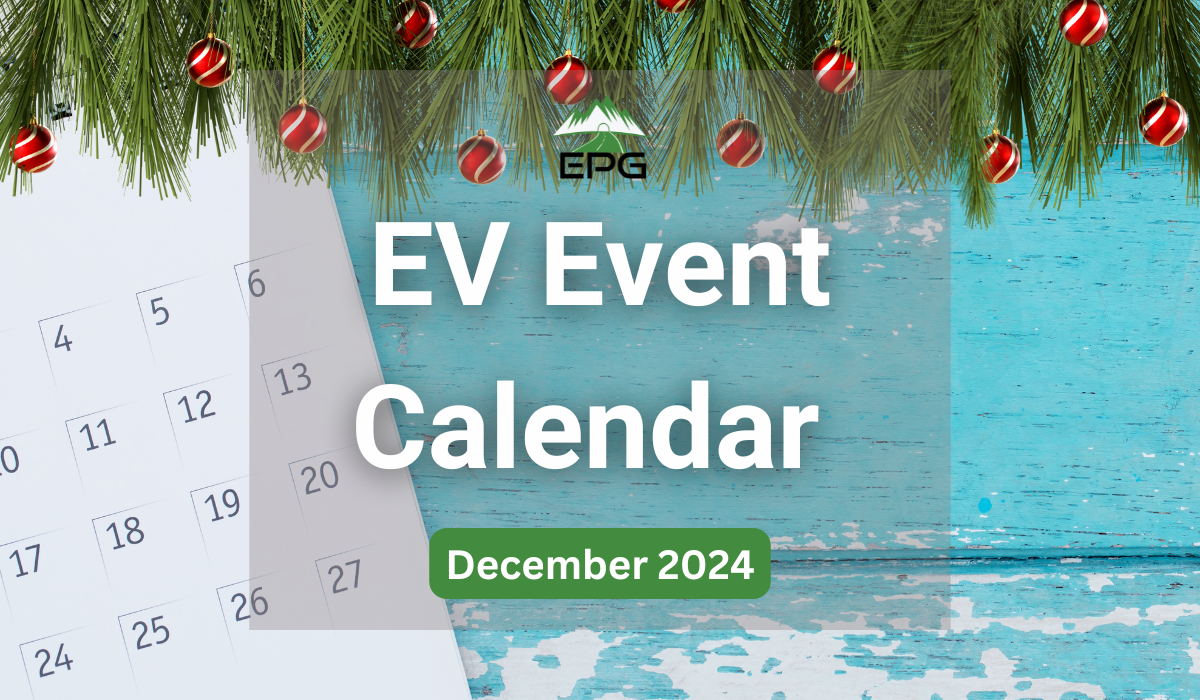 December 2024 EV Event Calendar