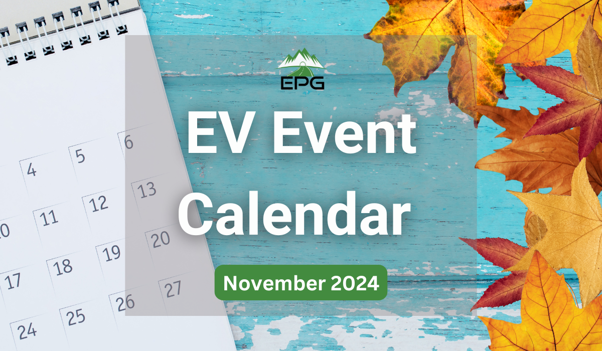 November 2024 EV Event Calendar