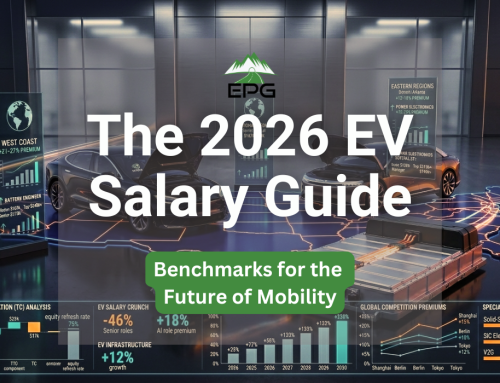 The 2026 EV Salary Guide: Benchmarks for the Future of Mobility
