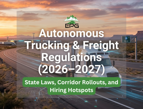Autonomous Trucking & Freight Regulations (2026–2027): State Laws, Corridor Rollouts, and Hiring Hotspots